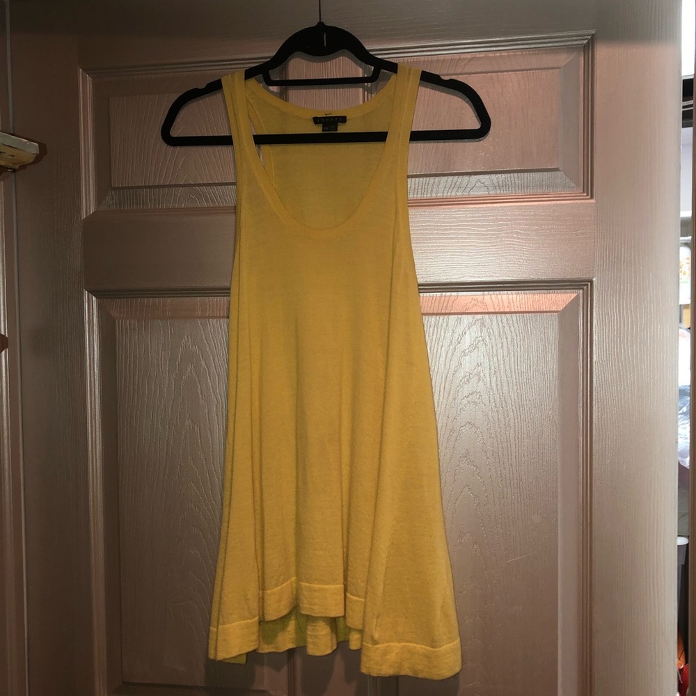 Theory-cashmere-tank top-size P